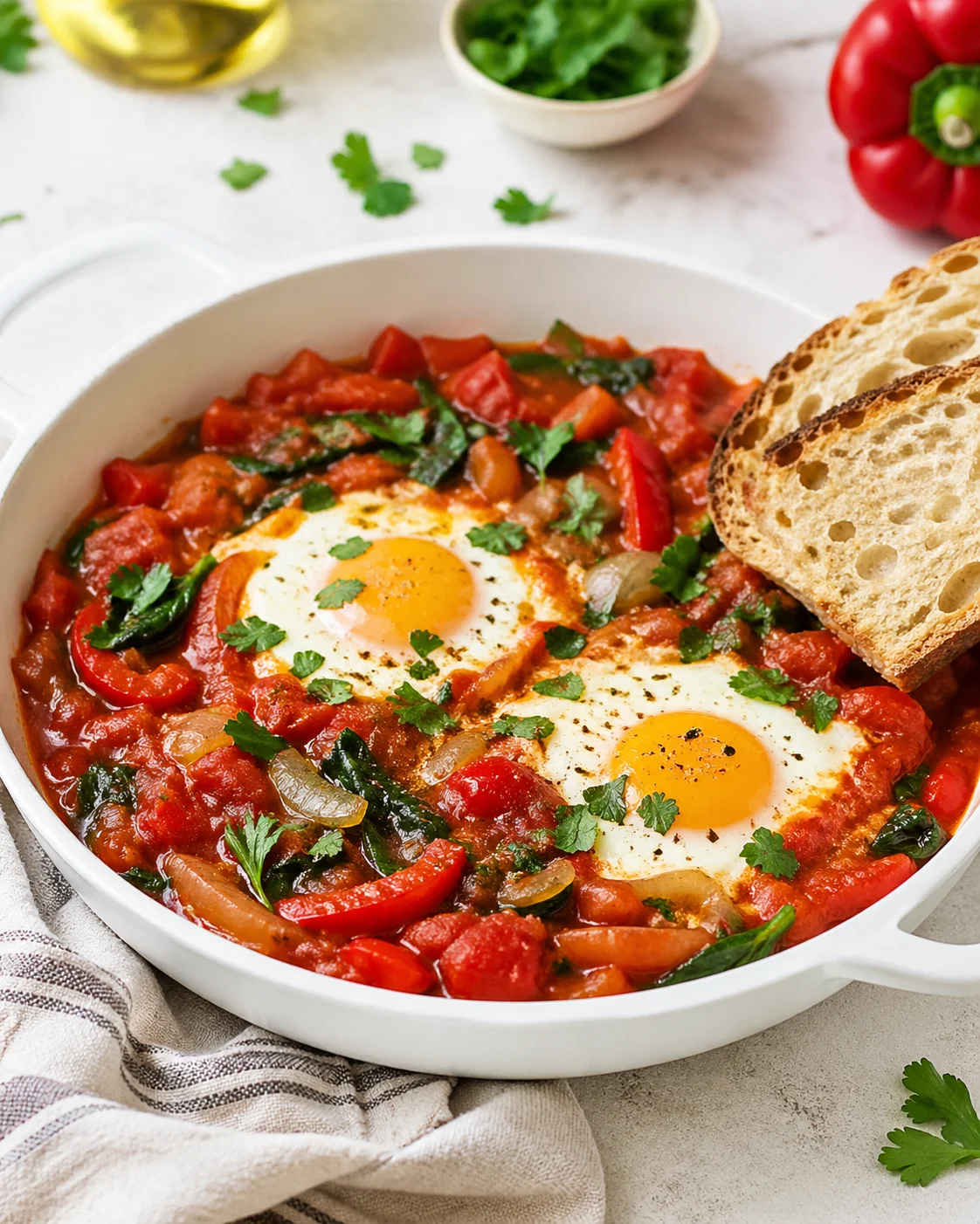 Шакшука з овочами